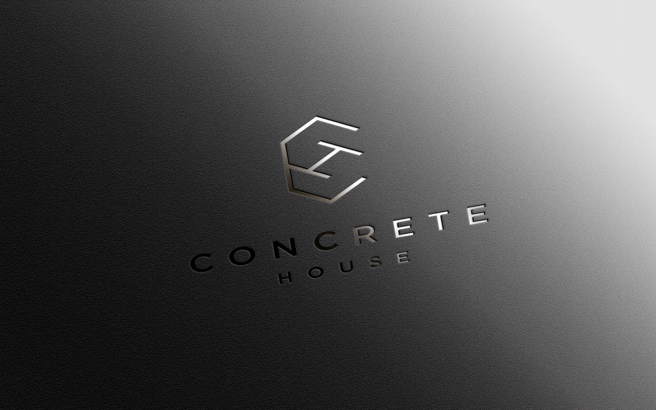 concrete house logo
